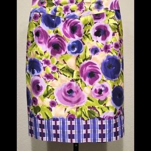 Yoana Baraschi for Anthropologie floral skirt